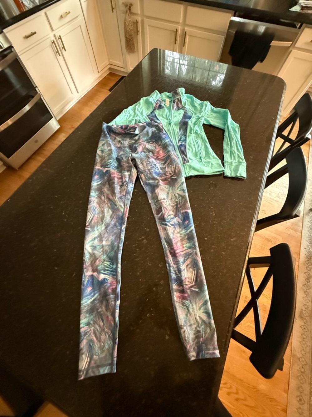 Ivivva Aqua Zip Jacket with Teal and Multicolor Accents